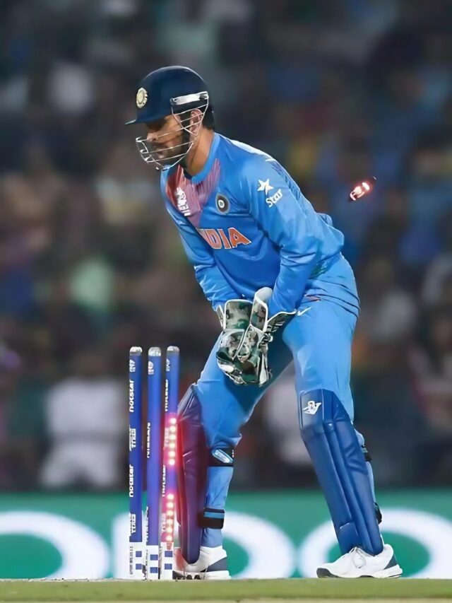 Cricket Match - Ms Dhoni Stumping