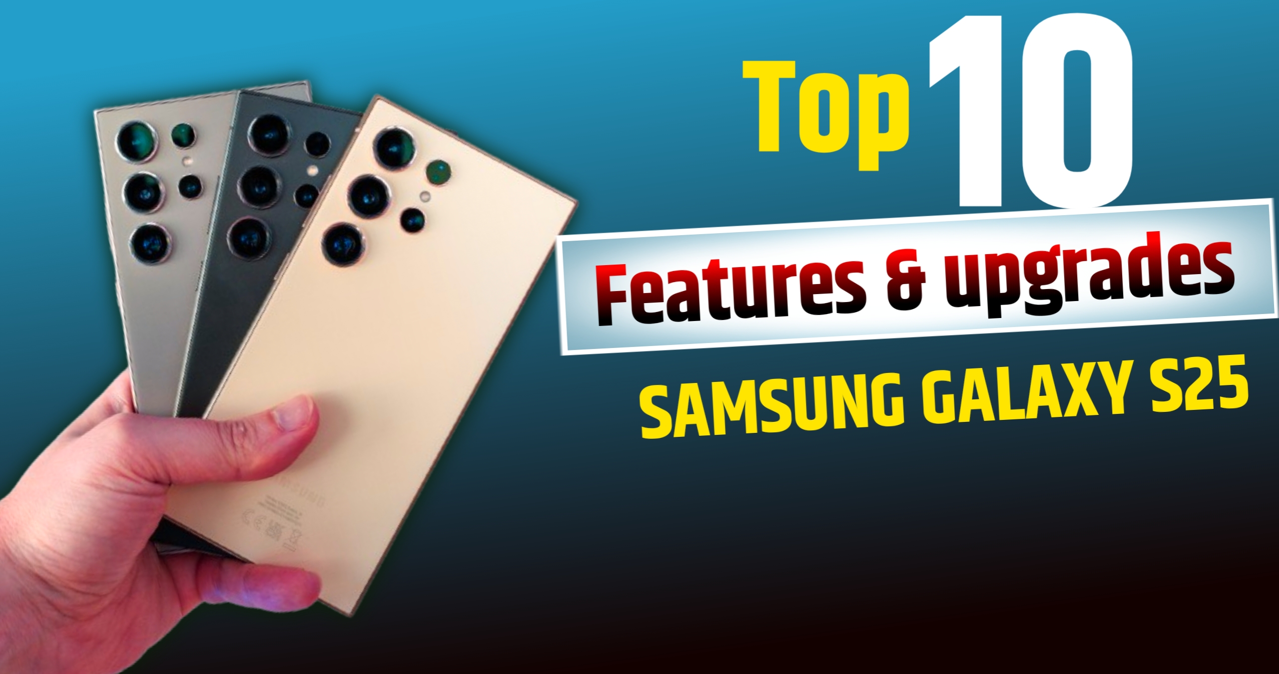 Top 10 Features And upgrades Samsung Galaxy s24