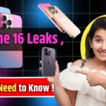 iPhone 16 Leaks All You Need to Know!