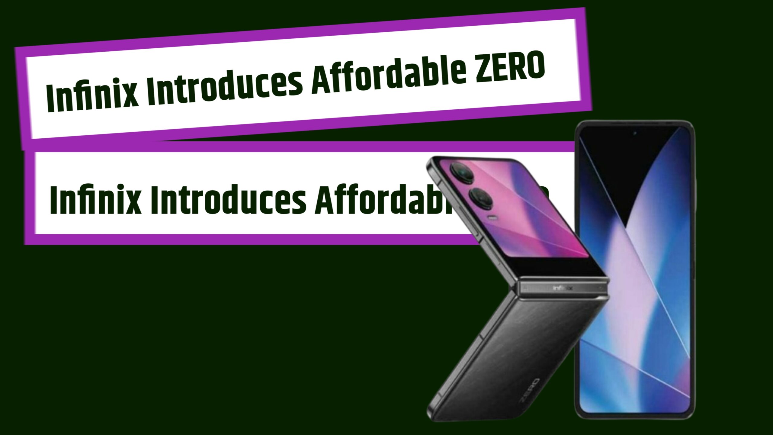 Infinix Introduces Affordable ZERO Flip Phone in Malaysia