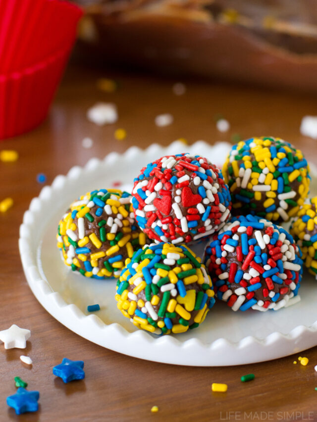 7.Brigadeiros (Brazilian Chocolate Truffles)​