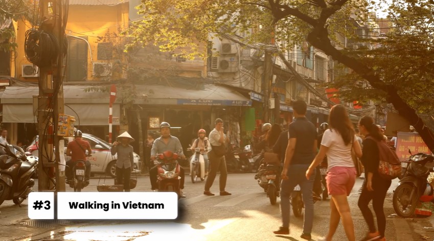 Walking in Vietnam